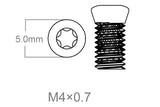 Set di viti 3pcs | M4x0.7 [T10] 8 mm