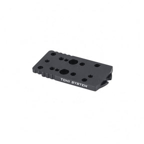 Sig P320 [models with removable rear sight] Piastra adattatrice | type H [RTS & Docter impronta]