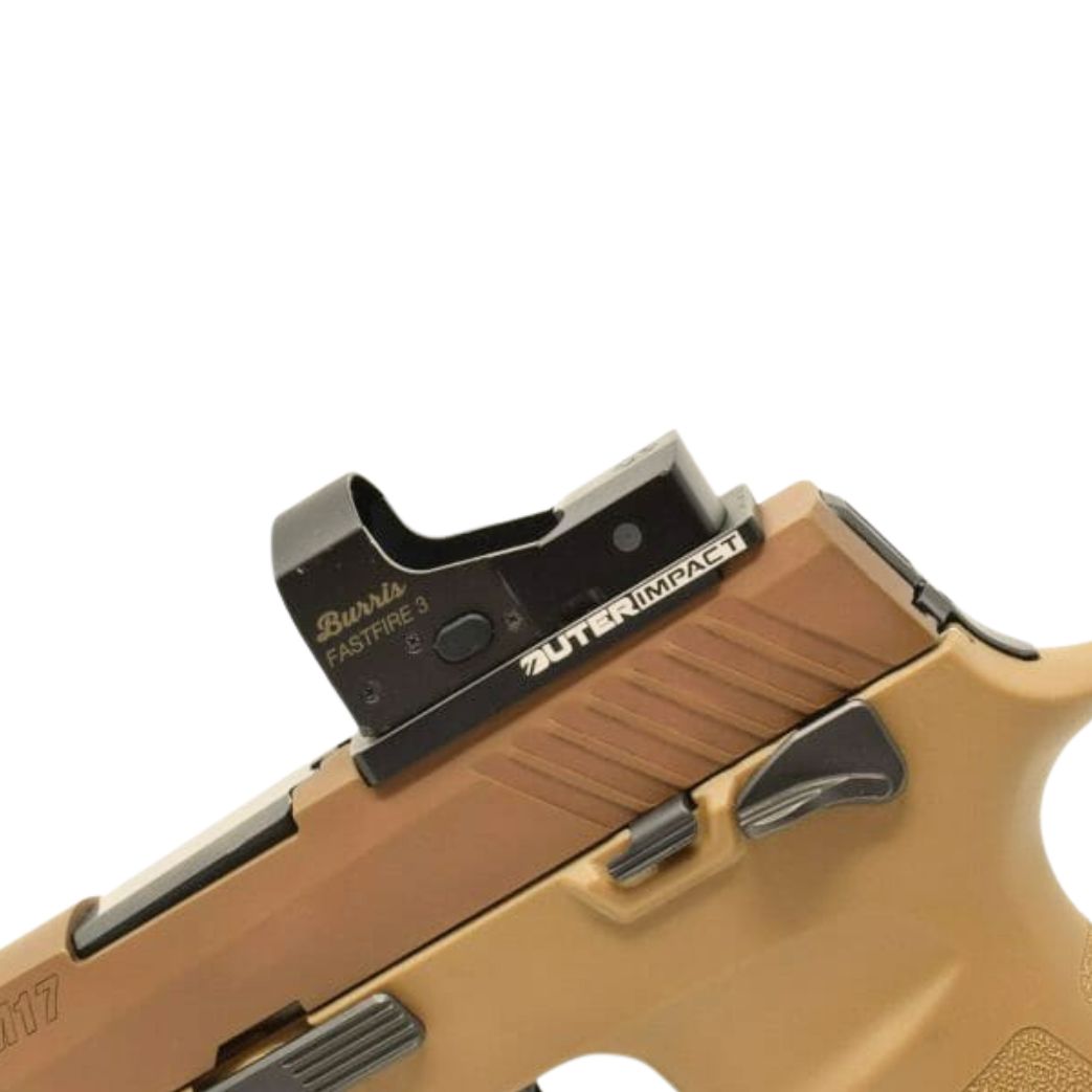 Sig P320 [modelli con tacca di mira removibile] piastra adattatrice optics ready universale | tipo C