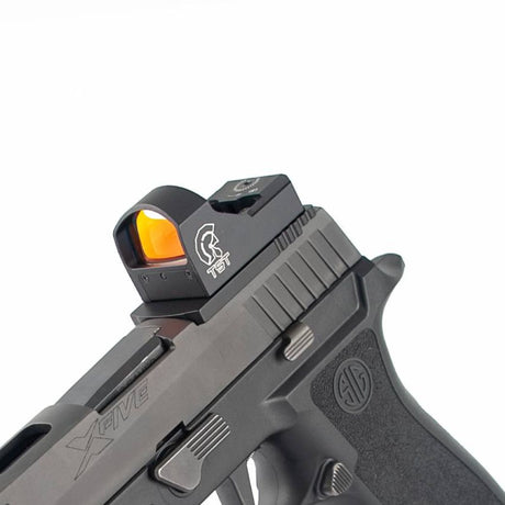 Sig P320 [models with removable rear sight] piastra adattatrice | type I [RMR RMSc & DPP impronta]