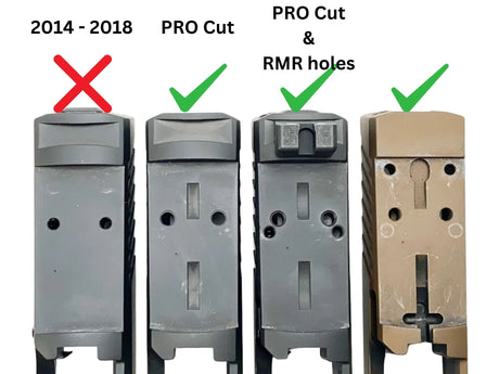 Sig P320 piastra adattatrice | Trijicon RMR impronta