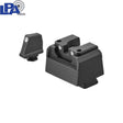 Sig Sauer P220, P226, P229, P320 & P365 Optics Ready set mire semi-regolabili | con punti bianchi LPA