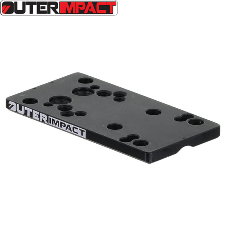 Springfield [XD,XDM XDS] & HS [XDM HS-9 XDS] attacco red dot | type C [RMR RTS Docter impronta]