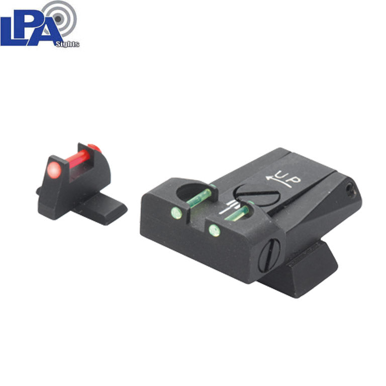 HK USP mire regolabili | con fibra ottica