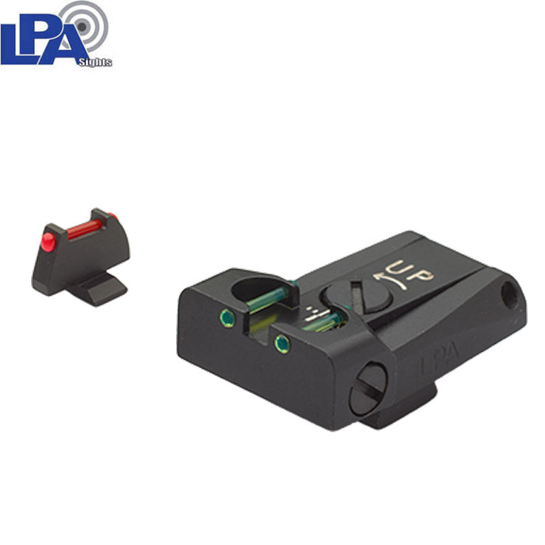 Beretta [Stock Brigader Billenium] mire regolabili | con fibra ottica
