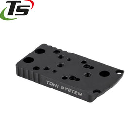 Tanfoglio Stock 2 Optic [Post 2022] piastra adattatrice | tipo B [RMR & RTS impronta]