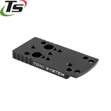 Tanfoglio Stock 2 Optic [Pre 2022] piastra adattatrice | type A [RMSc DPP & Docter impronta]
