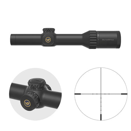 Vector Optics Continental 1-10x24i ED Fiber cannocchiale Vector Optics