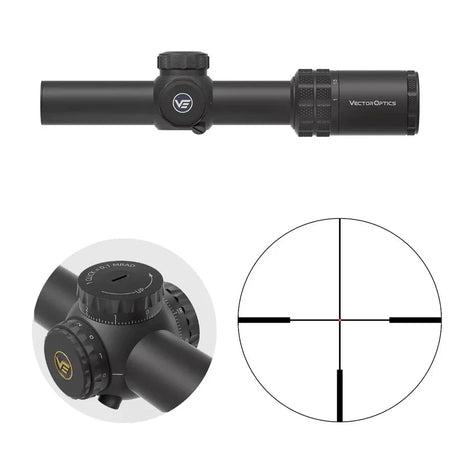 Vector Optics Grizzly 1-6x24i HD Fiber cannocchiale Vector Optics