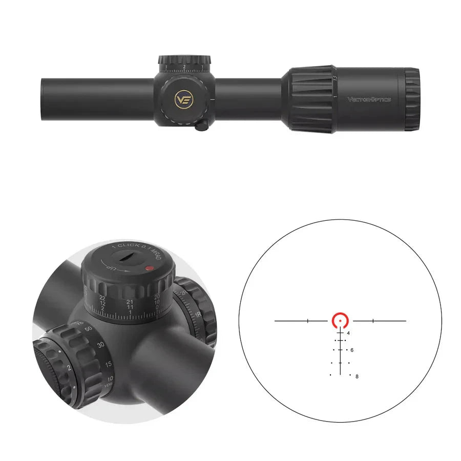 Vector Optics TAURON 1-6x24 SFP cannocchiale da puntamento Vector Optics