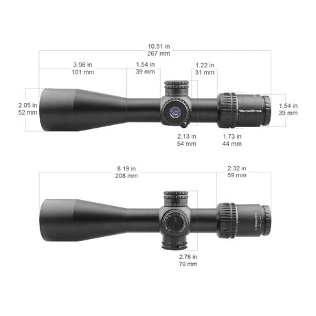 Vector Optics Veyron 4-16x44 cannocchiale da fucile FFP