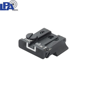 Walther [PPQ P99 Creed PPX & PPS] tacca di mira regolabile | con linee bianche