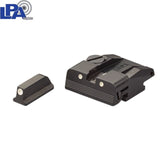 Walther P99, PPQ, PPQ M2 set mire regolabili | con punti bianchi

