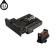 Walther PDP mire basse regolabili con fibre ottiche | type