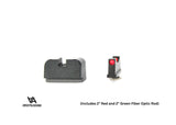 Walther PDP mire alte | con fibra ottica