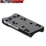 Walther [PPQ, P99, Creed & PPS] attacco red dot | tipo C [RMR, RTS, Docter impronta]