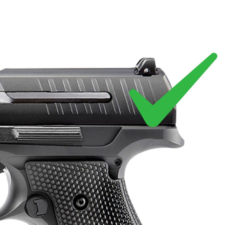 Walther [PPQ P99 Creed PPS] mire regolabili | con tritio