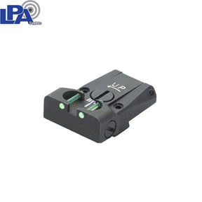 Walther Q5 Match SF tacca di mira regolabile | con fibra ottica