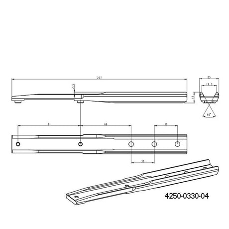Adattatore per InfiRay Geni GL 35L GH 50R | base Blaser