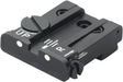 Tacca di mira regolabile per Glock [G17 G19 G26 & other] | punti bianchi