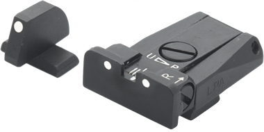 Beretta [Stock Brigader Billenium] mire regolabili | punti bianchi