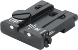 Browning Hi-Power tacca di mira regolabile | punti bianchi