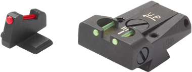 Browning Hi-Power mire regolabili | fibra ottica
