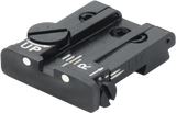 Browning Hi-Power tacca di mira regolabile Vigilante | punti bianchi