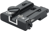 Browning Hi-Power Vigilante tacca di mira regolabile | linee bianche