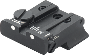CZ 75 [75B 75 SP-01 P-01] tacca di mira regolabile | punti bianchi