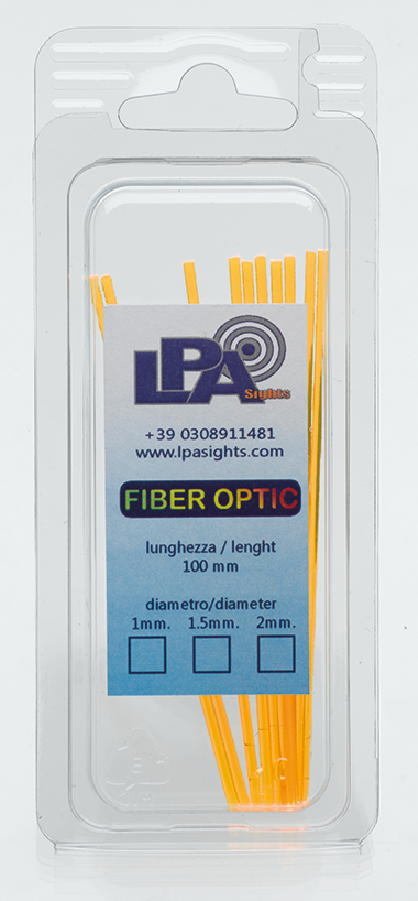 Asta di ricambio in fibra ottica | 1.5mm [giallo]
