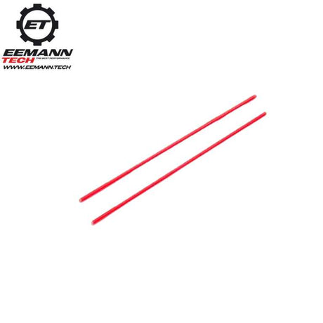 Asta di ricambio in fibra ottica | 2 pz - Rosso 1.0 mm