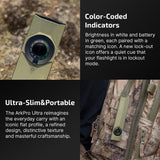 Olight ArkPro Ultra | torcia EDC piatta 4-in-1 | 1.700 lm - Olive Green
