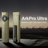 Olight ArkPro Ultra | torcia EDC piatta 4-in-1 | 1.700 lm - Olive Green