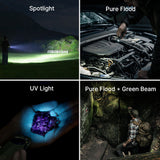 Olight ArkPro Ultra | torcia EDC piatta 4-in-1 | 1.700 lm - Olive Green