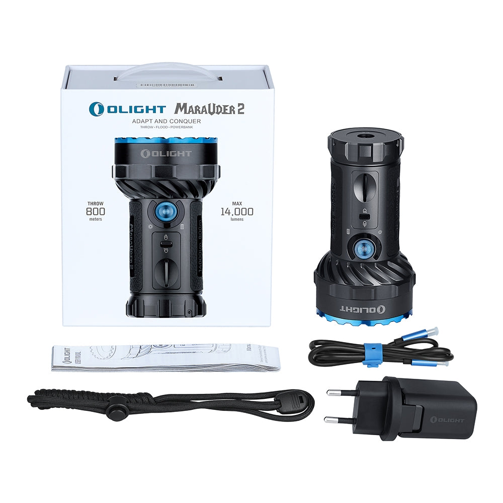 Olight Marauder 2 | torcia ricaricabile ultra potente | 14.000 lm