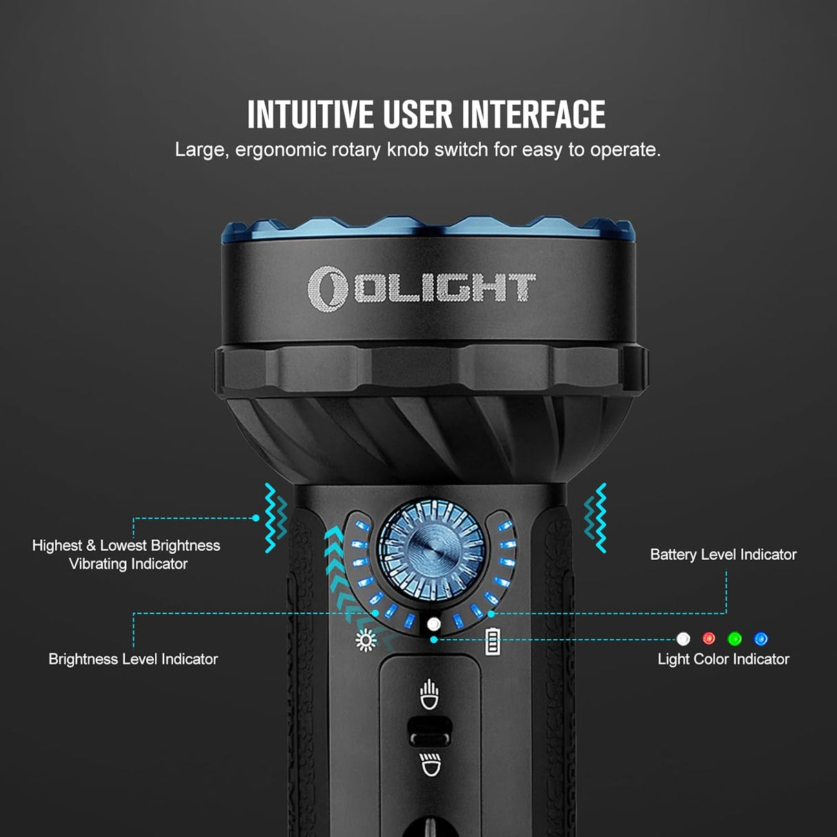 Olight Marauder Mini | torcia ricaricabile multicolore | 7.000 lm
