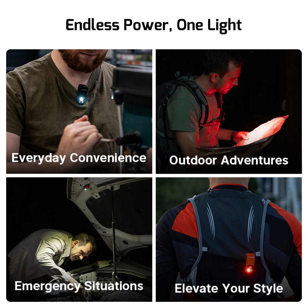 Olight Oclip Pro | torcia a clip multifunzione | 500 lm
