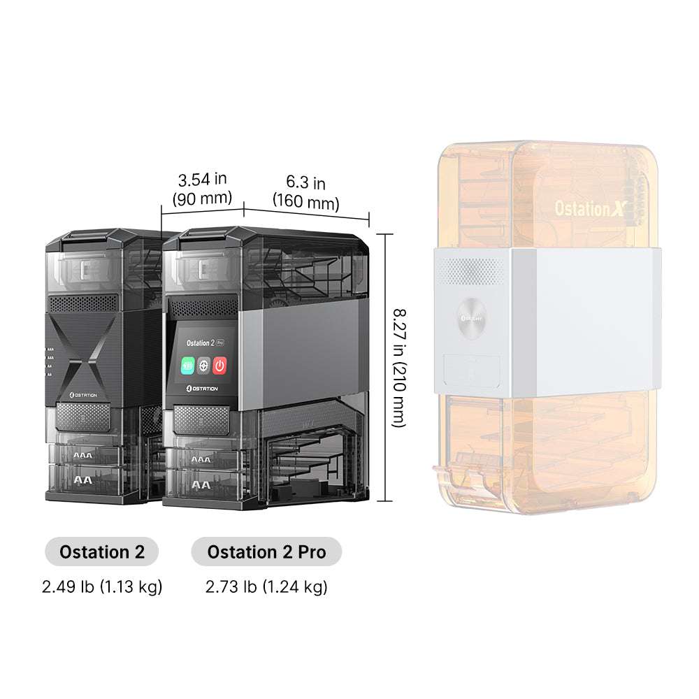 Olight Ostation 2 | caricabatterie intelligente AA/AAA | 3-in-1