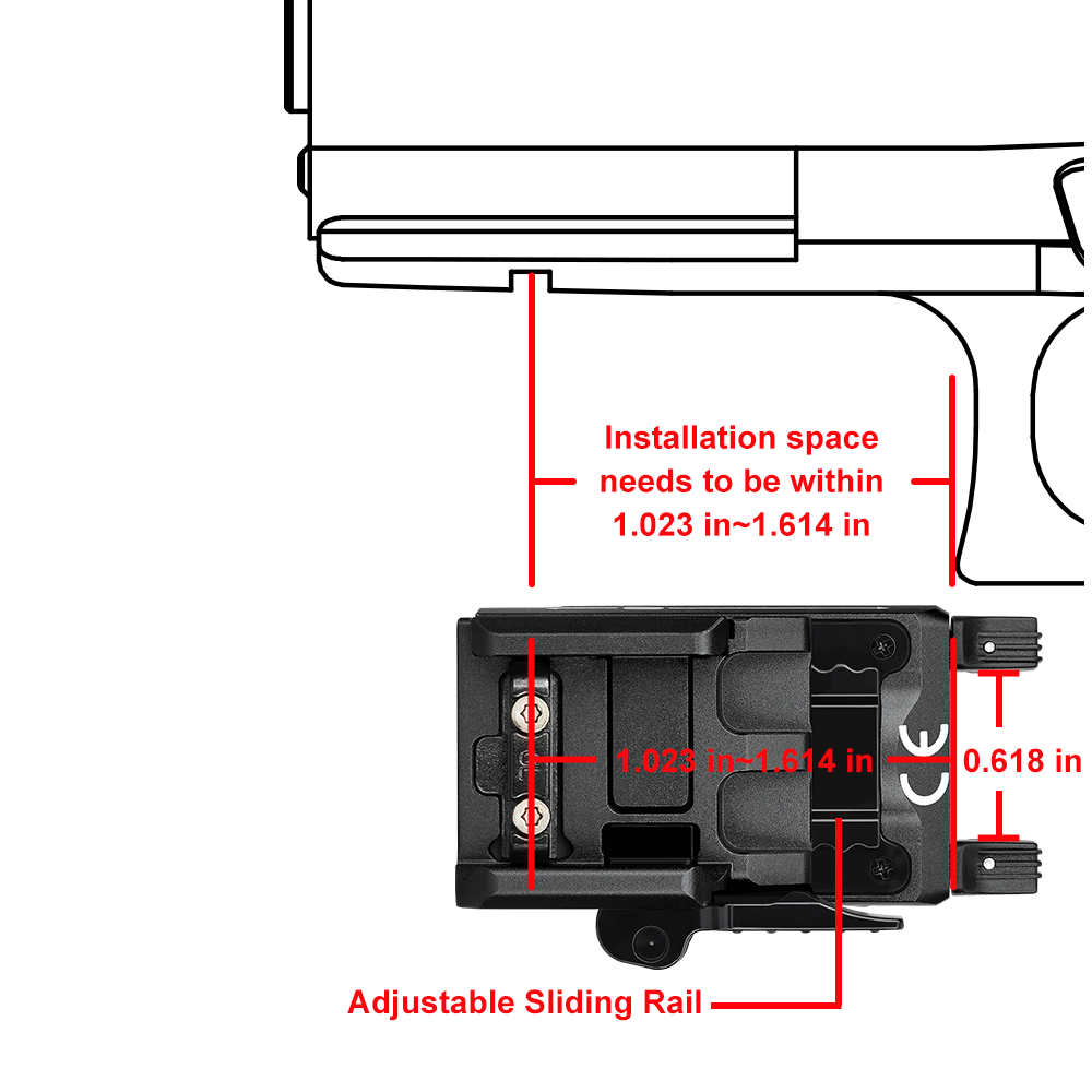 Olight PL-Mini 2 Valkyrie | torcia compatta per pistola | 600 lm