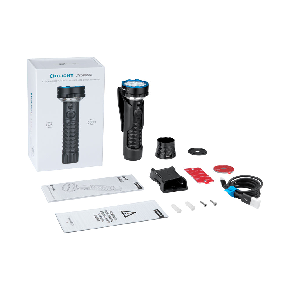 Olight Prowess | torcia with bidirectional lighting | 5.000 lm
