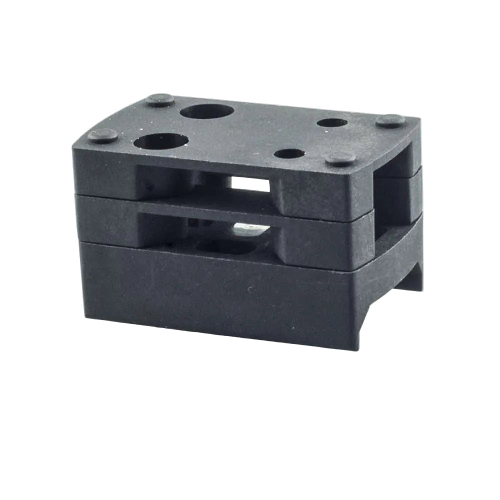 Picatinny attacco red dot con distanziali tripla altezza | Shield impronta RMSc