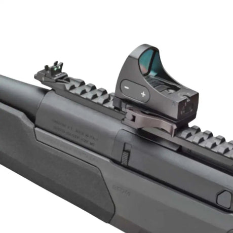 Slitta Picatinny attacco red dot con meccanismo QD | Holosun 509T impronta