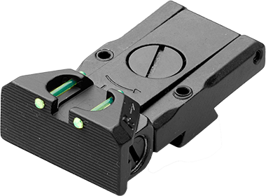 Remington 1911 R1 tacca di mira regolabile | fibra ottica