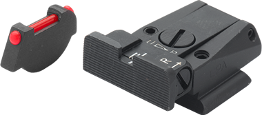 Ruger P85 & P89 mire regolabili | fibra ottica