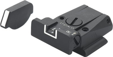 Ruger P91 - P97 mire regolabili | linee bianche