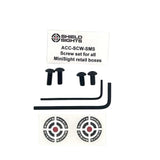 Viti per mini mire Shield | 4 pz