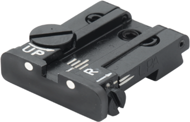 Sig P226 LDC tacca di mira regolabile | punti bianchi