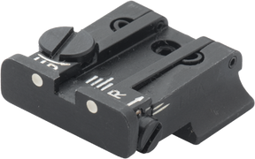 Smith & Wesson [Cal. 10 Cal. 45 3rd Gen] tacca di mira regolabile | punti bianchi