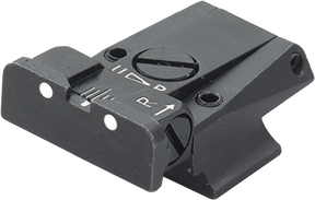Smith & Wesson Cal. 45 3rd Gen tacca di mira regolabile | punti bianchi